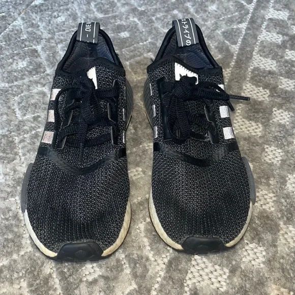 adidas gazelle silver green womens Shop White Womens adidas NMD R1 Slip On Sneakers – Shoebacca main image 0